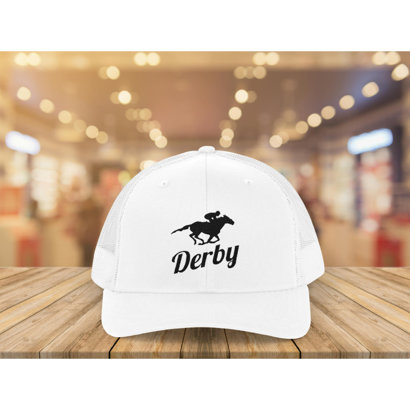 Ketucky Derby Cap Trucker Embroidered Ketucky Derby Cap Trucker Embroidered