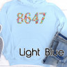 86 47 Hoodie Subtle Anti Trump Political Statement Sweatshirt Hoodie Floral Anti Fascism Gift 8647