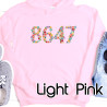 86 47 Hoodie Subtle Anti Trump Political Statement Sweatshirt Hoodie Floral Anti Fascism Gift 8647