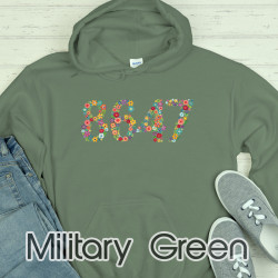 86 47 Hoodie Subtle Anti Trump Political Statement Sweatshirt Hoodie Floral Anti Fascism Gift 8647