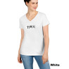 11A Seat Survivor V-neck T-shirt Indian Airlines 11 A Icon Shirt