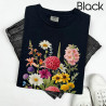Vintage Boho Wildflowers Cottagecore T-Shirt, Shirt Gift For Women, Floral TShirt
