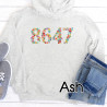 86 47 Hoodie Subtle Anti Trump Political Statement Sweatshirt Hoodie Floral Anti Fascism Gift 8647