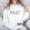 86 47 Hoodie Subtle Anti Trump Political Statement Sweatshirt Hoodie Floral Anti Fascism Gift 8647