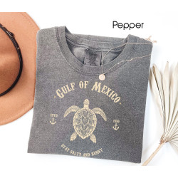 Gulf of Mexico Stay Salty and Resist TShirt Soft Comfort Colors® Gulf Coast Shirt