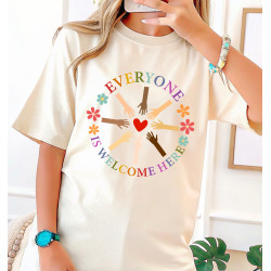 Idaho Teacher Everyone Is Welcome Here T-Shirt Gift for Teachers, Classroom