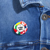 I Stand With Button Pin Support Ukraine Canada Panama Greenland Mexico Gaza Palestine Gift for Activists