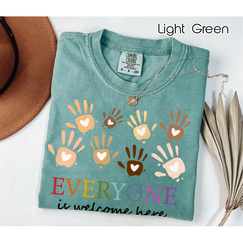 Idaho Teacher Everyone Is Welcome Here T-Shirt Gift for Teachers, Classroom