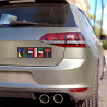 Resist Car Bumper Sticker or Magnet, Support Ukraine Palestine Panama Greenland Mexico Canada