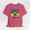 Zelensky, This Is What A Real Leader Looks Like Tee, Support Ukraine, Gift for Activists, Jersey Tee, Political Statement Shirt