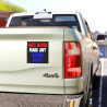 Anti-Trump Bumper Magnet or Sticker, Hate Never Made Any Nation Great, Activist Gift Car Decal