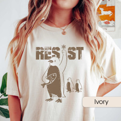 Penguins Resist Fist Up